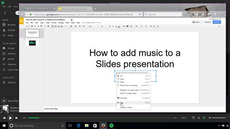 how to add music to your google slides and enhance the mood of your presentation with the right playlist