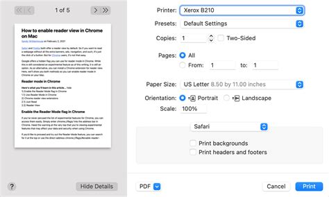 how to print from safari - exploring the various ways to print from Safari on macOS