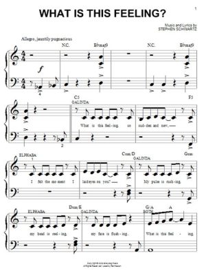 what is this feeling sheet music how does one capture the essence of an emotion through words?